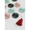Hello Honey® 5ft. Multicolor Handmade Recycled Paper Fan Garland with Cotton Tassel